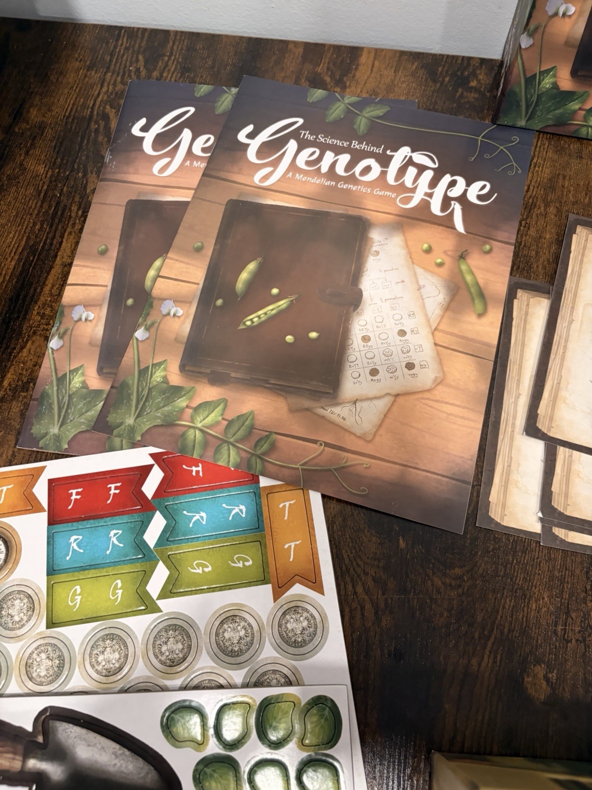 Genotype board game Genius Games Punnett Squares