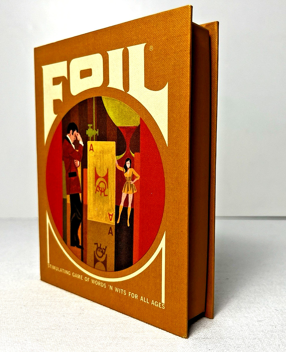 FOIL – 3M Gamette: GAME OF WORDS ‘N WITS, 1970 Game, COMPLETE – Cards in Shrink