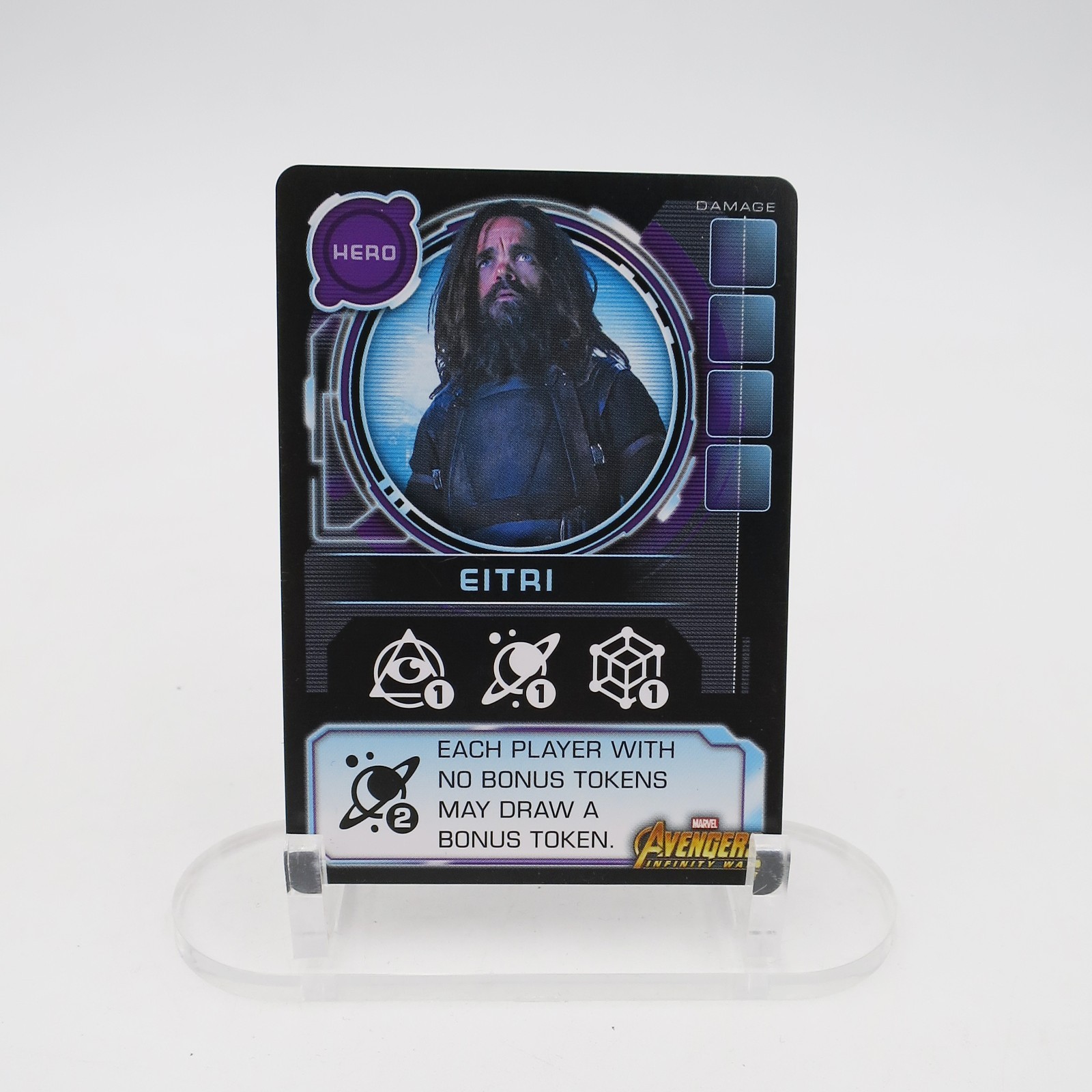 Thanos Rising Avengers Infinity War Eitri Promo Card OP USAOpoly Gen Con 2018