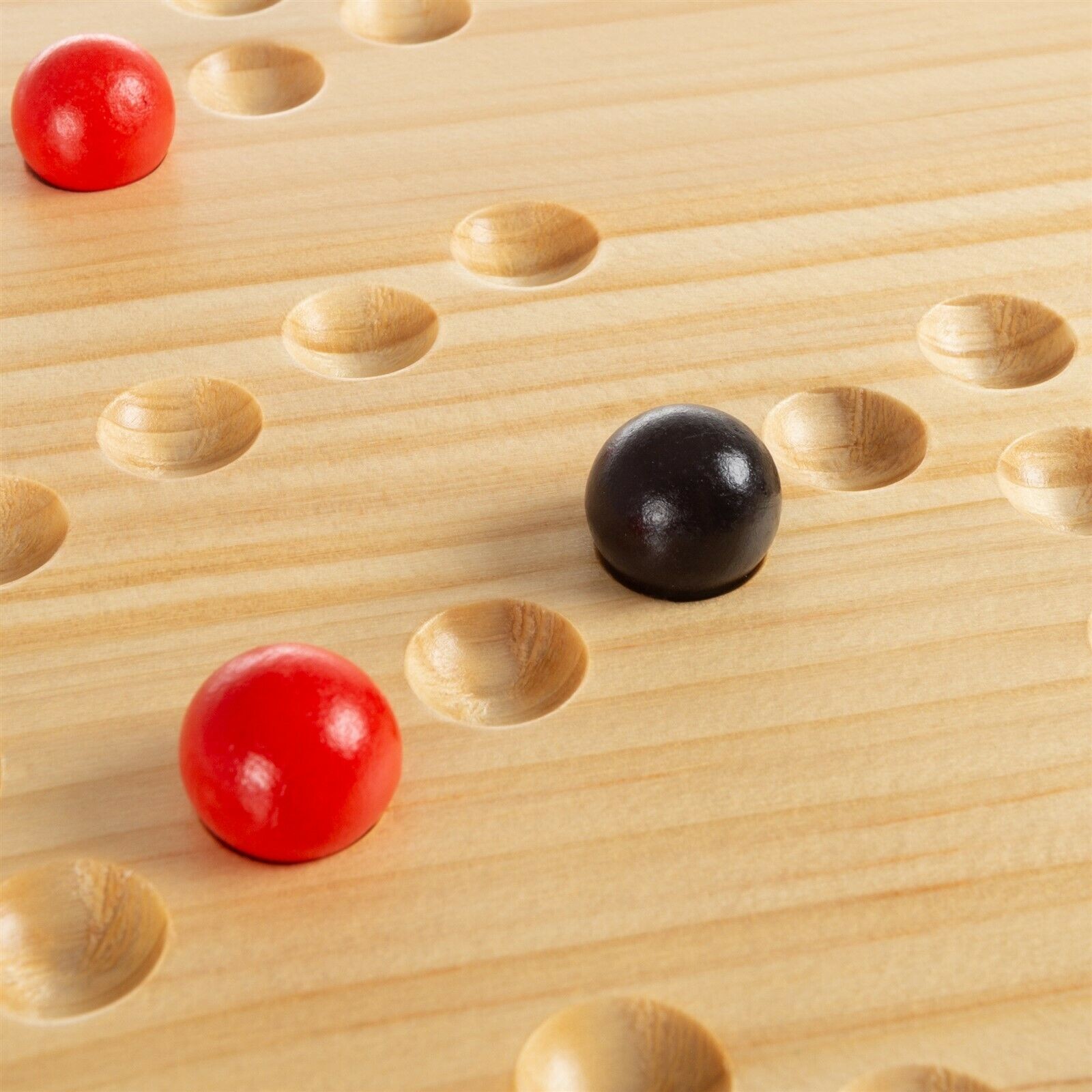 Wooden Board Game Dice Marbles Thinking Dice Game Kids Adult Fun Up to 6 Player