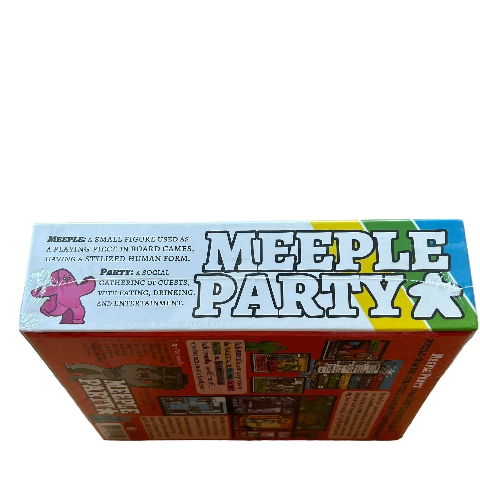 Meeple Party Board Game English Strategy Co-Op 9th Level 2019 NEW SEALED