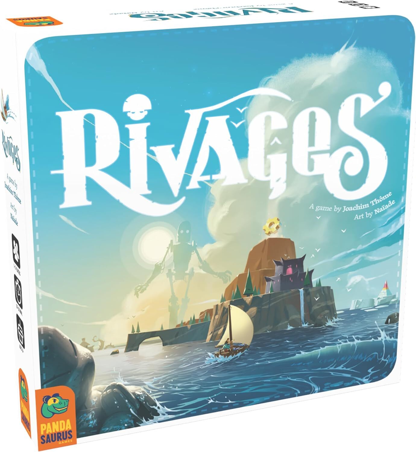 Rivages – 2024 – 1-5-Players – New, Sealed – Pandasaurus Games