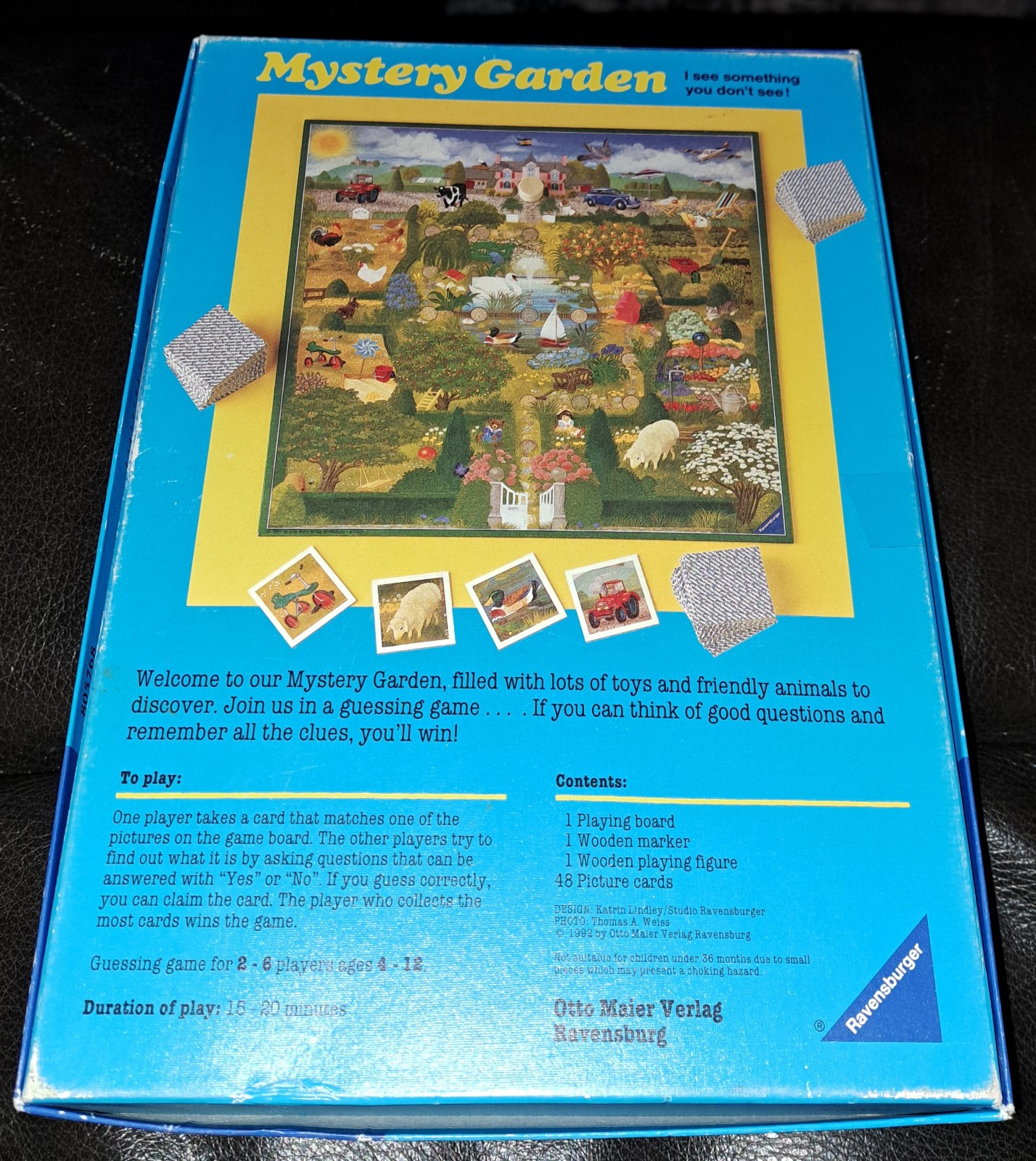 Mystery Garden Game ‘I See Something You Don’t” Ravensburger 1992