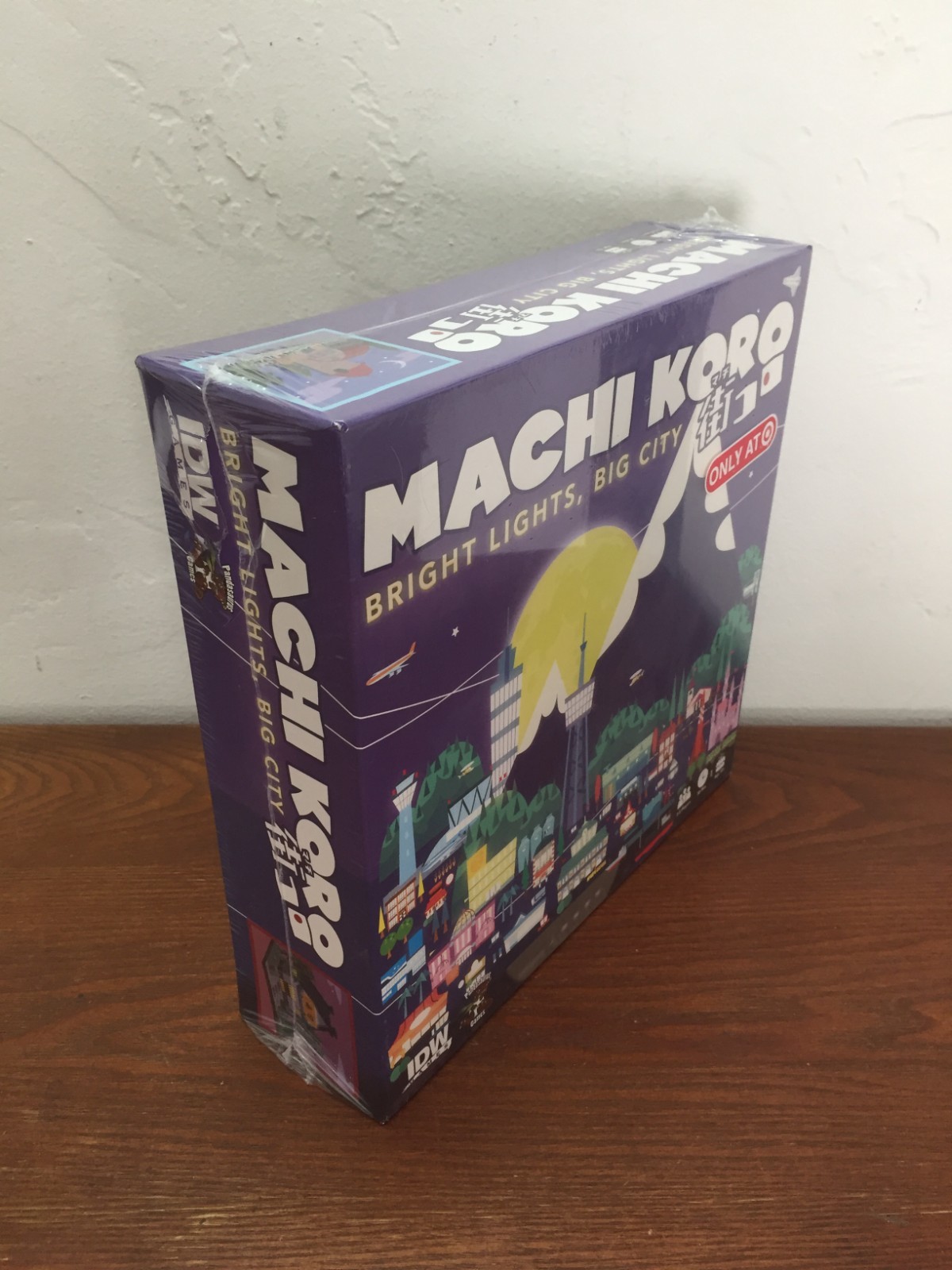 Machi Koro Bright Lights Big City Card Game by IDW Games Target Exclusive – New