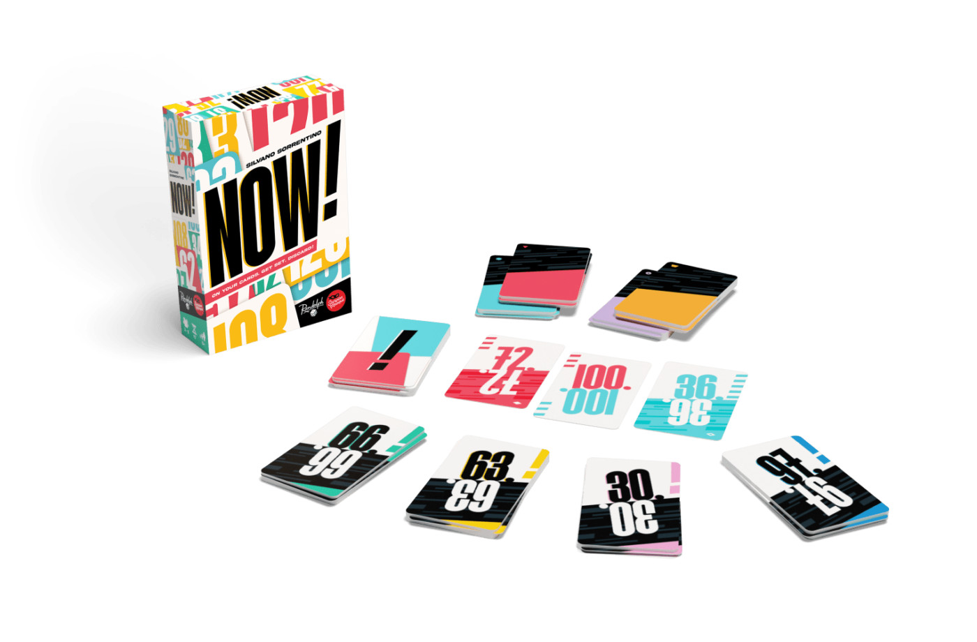 Now! Card Game Shedding Randolph SMNOW01-2023-01-EN Family Party Fast Play