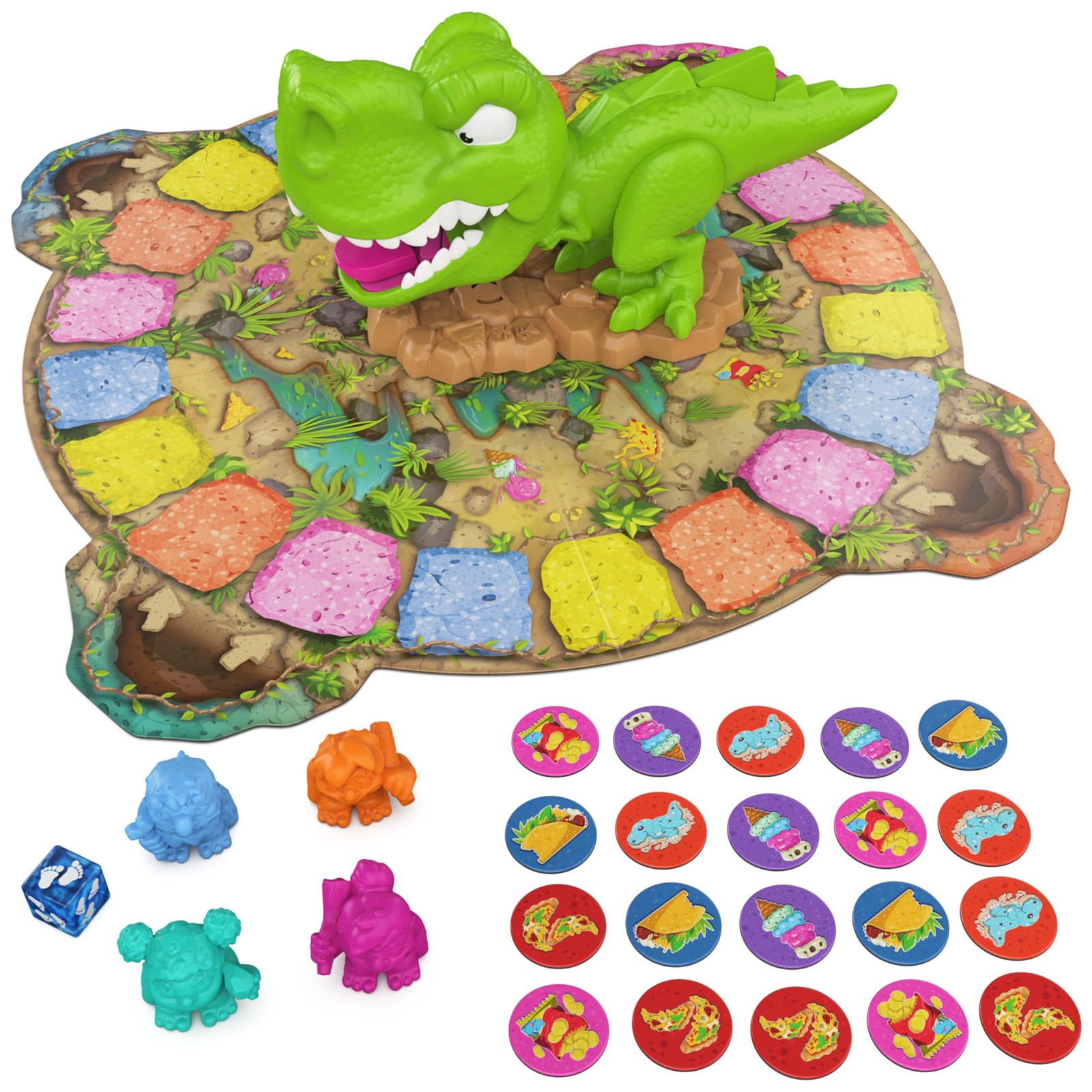 Snack O Saurus Rex Board Game Family Fun For Kids Ages 5 And Up