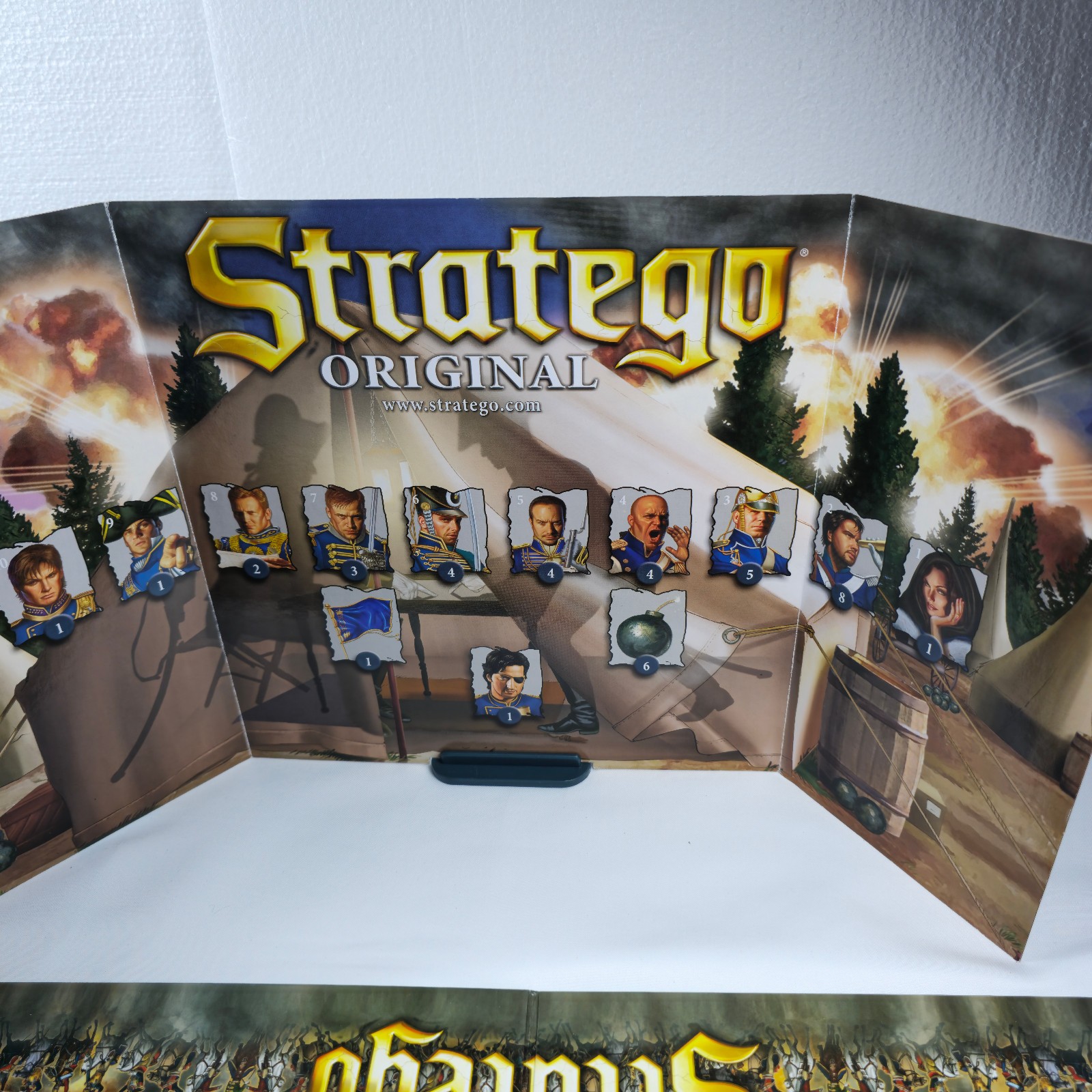 Stratego Original Classic Game of Battlefield Strategy Patch Products Complete