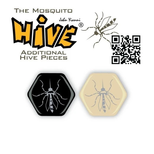 Hive Tile Game The Mosquito Expansion Adds 2 Pieces Gen 42