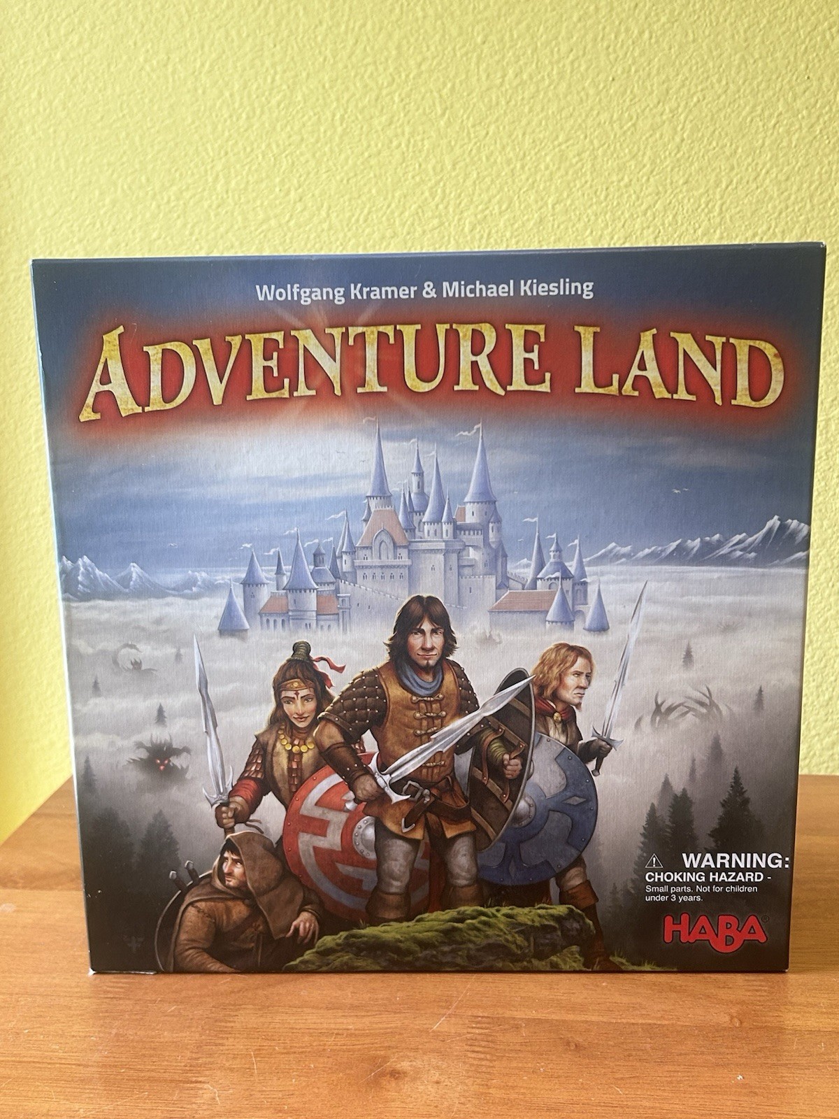Haba Adventure Land Board Game by Wolfgang Kramer & Michael Kiesling – Complete