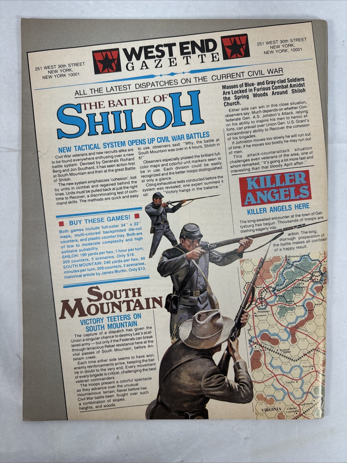 Strategy & Tactics 102 – Monty’s D-Day Complete Unpunched and Unused