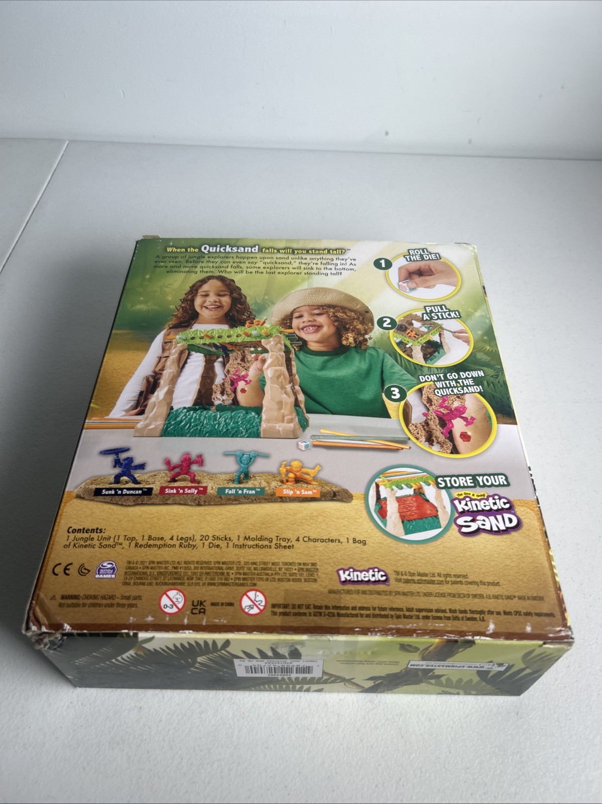 Sink N’ Sand Game with Kinetic Sand for kids or adults- Fast Shipping