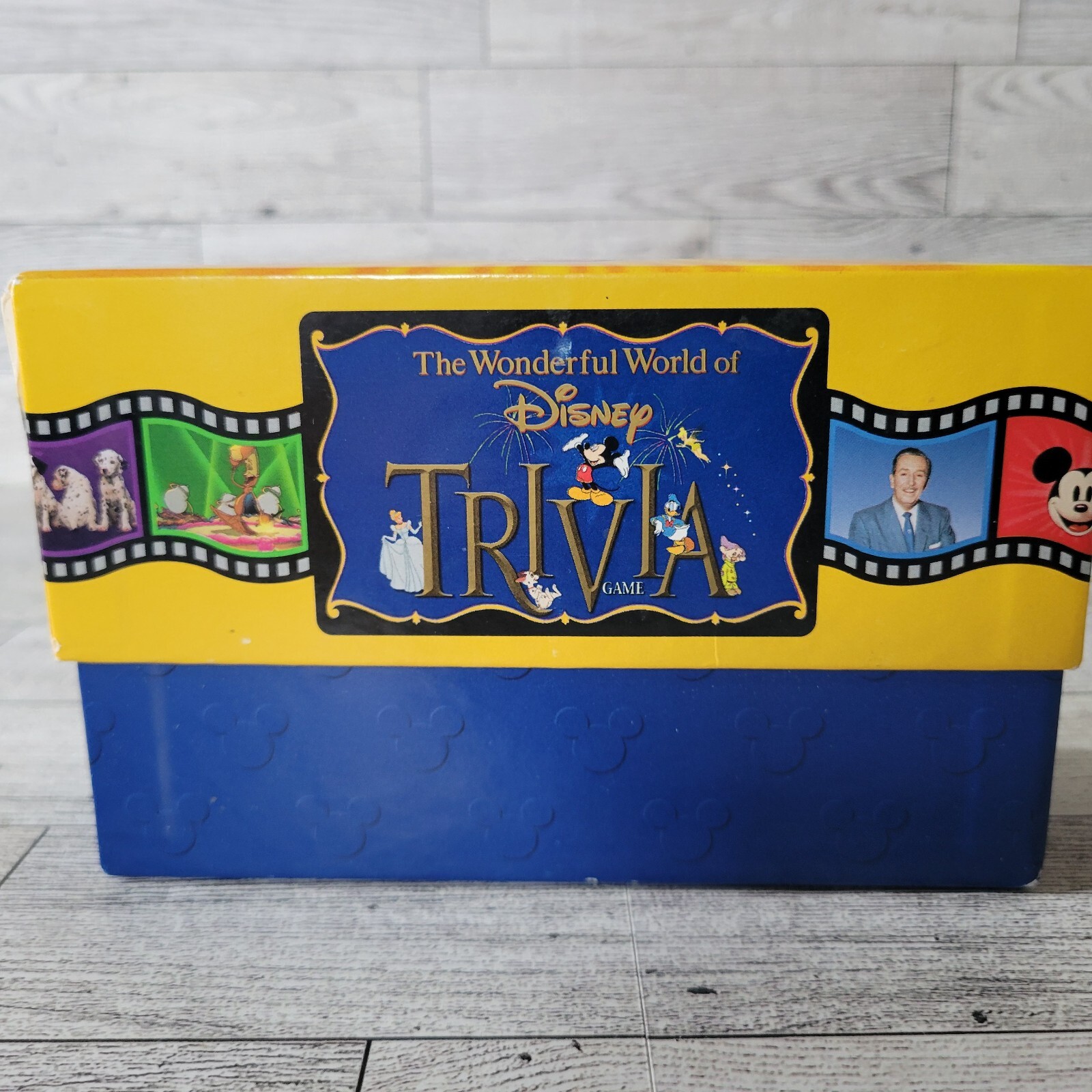 The Wonderful World of Disney Trivia Game Replacement Cards 1997 Kids Adults Car