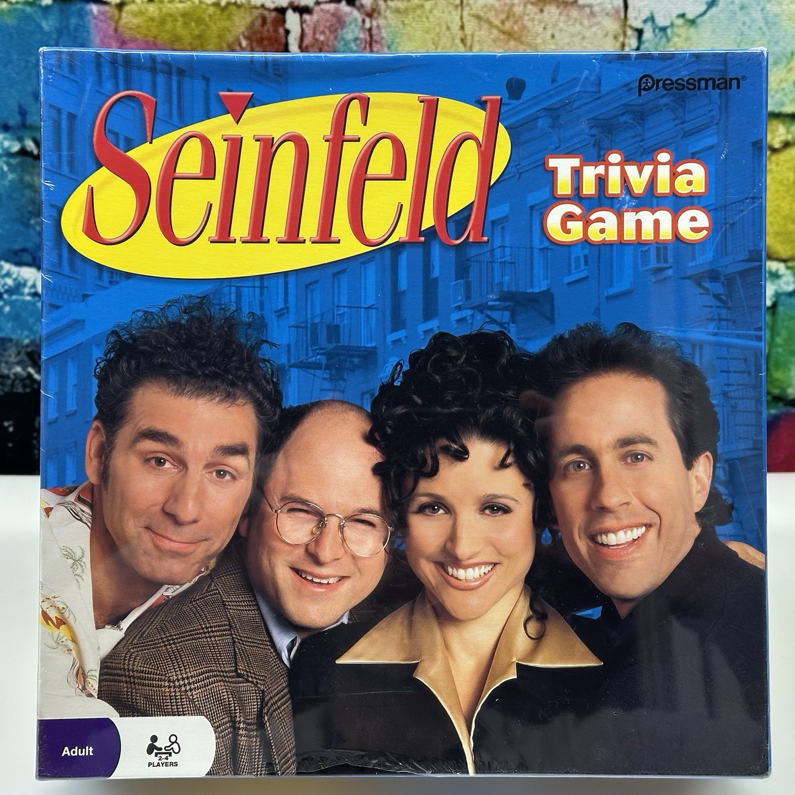 Seinfeld TRIVIA GAME BOARD GAME 2009 PRESSMAN Adult 2-4 Players Jerry Sealed NEW