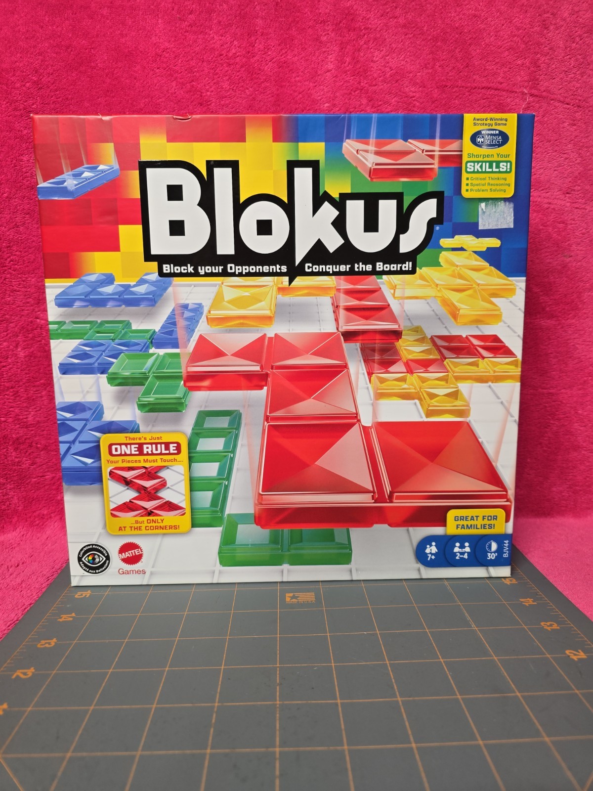 Mattel Blokus Educational Insights Strategy Board Game NEW SEALED Full Size