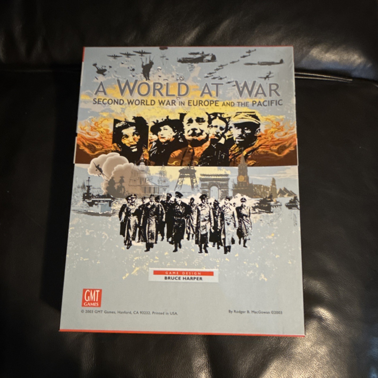 GMT A World at War: Second World War in Europe & Pacific Board Game UNPUNCHED