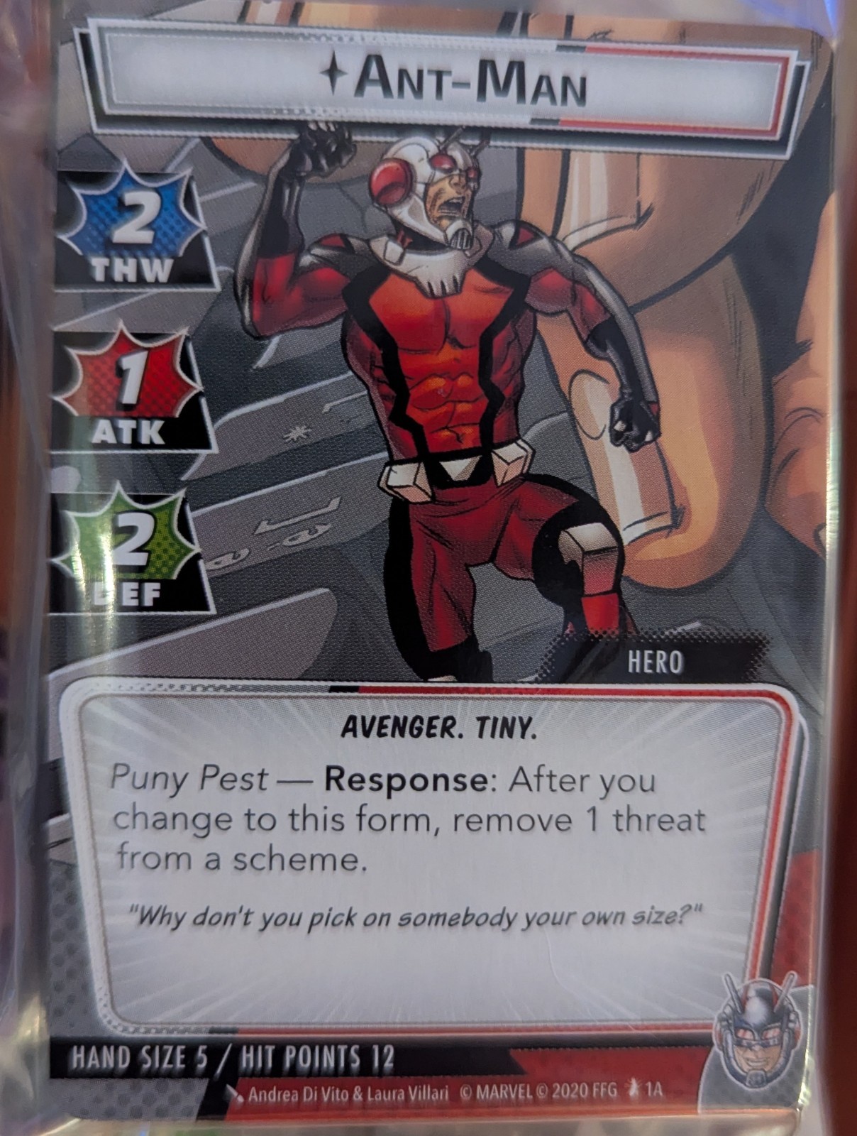 Marvel Champions Living Card Game: Ant-Man Hero Pack FFG