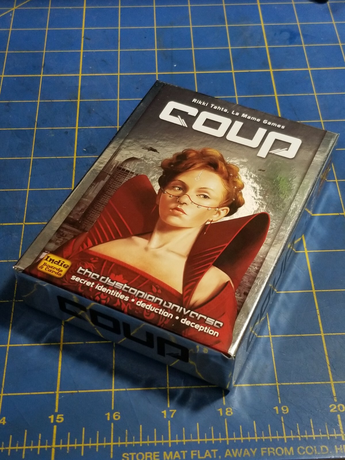 Indie Boards Cards Coup The Dystopian Universe Sealed Game Fun COU1IBC Used