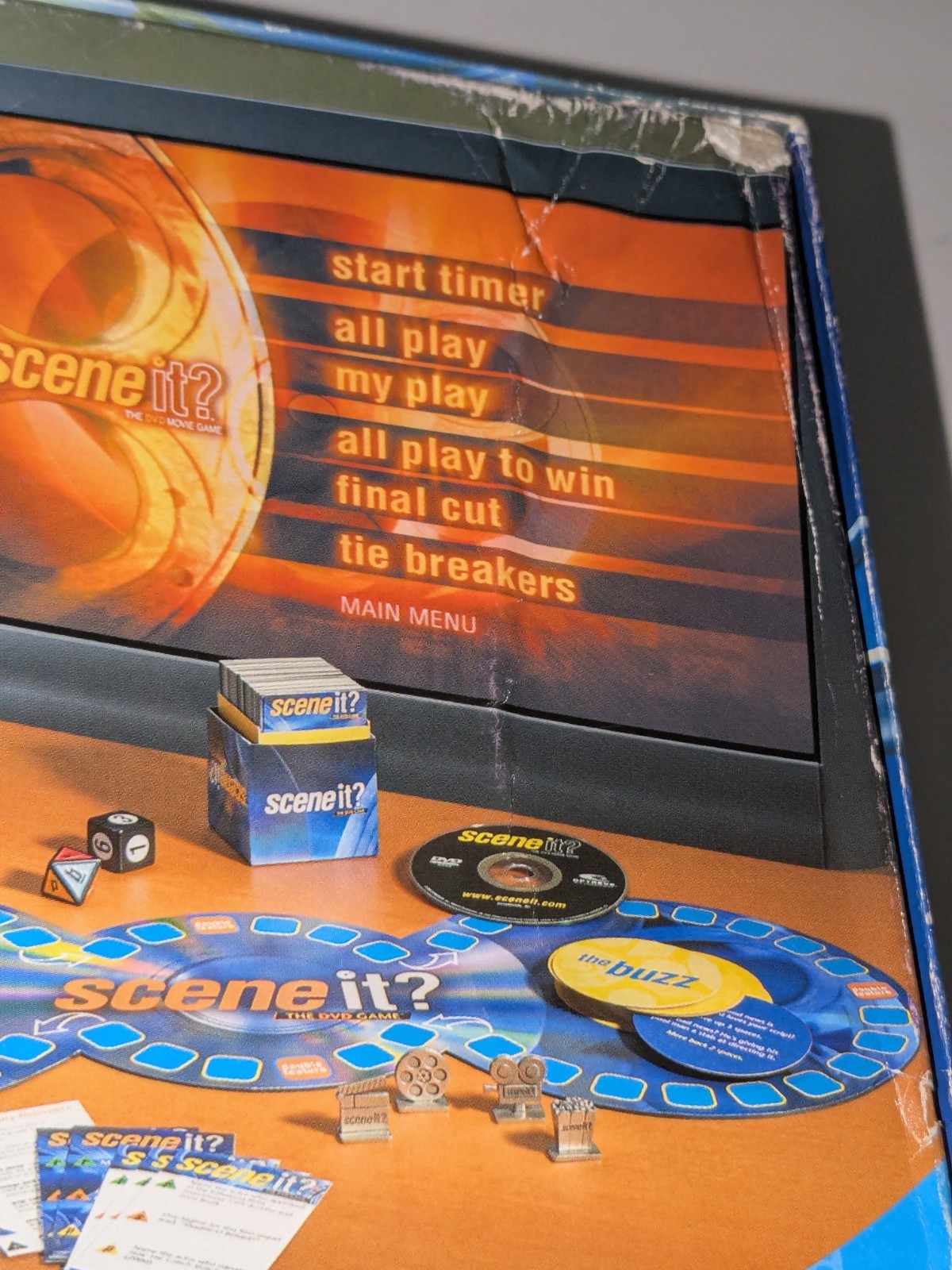 Scene It? The dvd game – 100% Complete – FREE SHIPPING – Very Good Condition