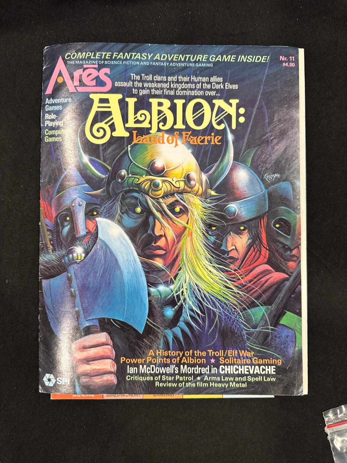 SPI ARES #11 – ALBION – Land of Faerie – Adventure Game