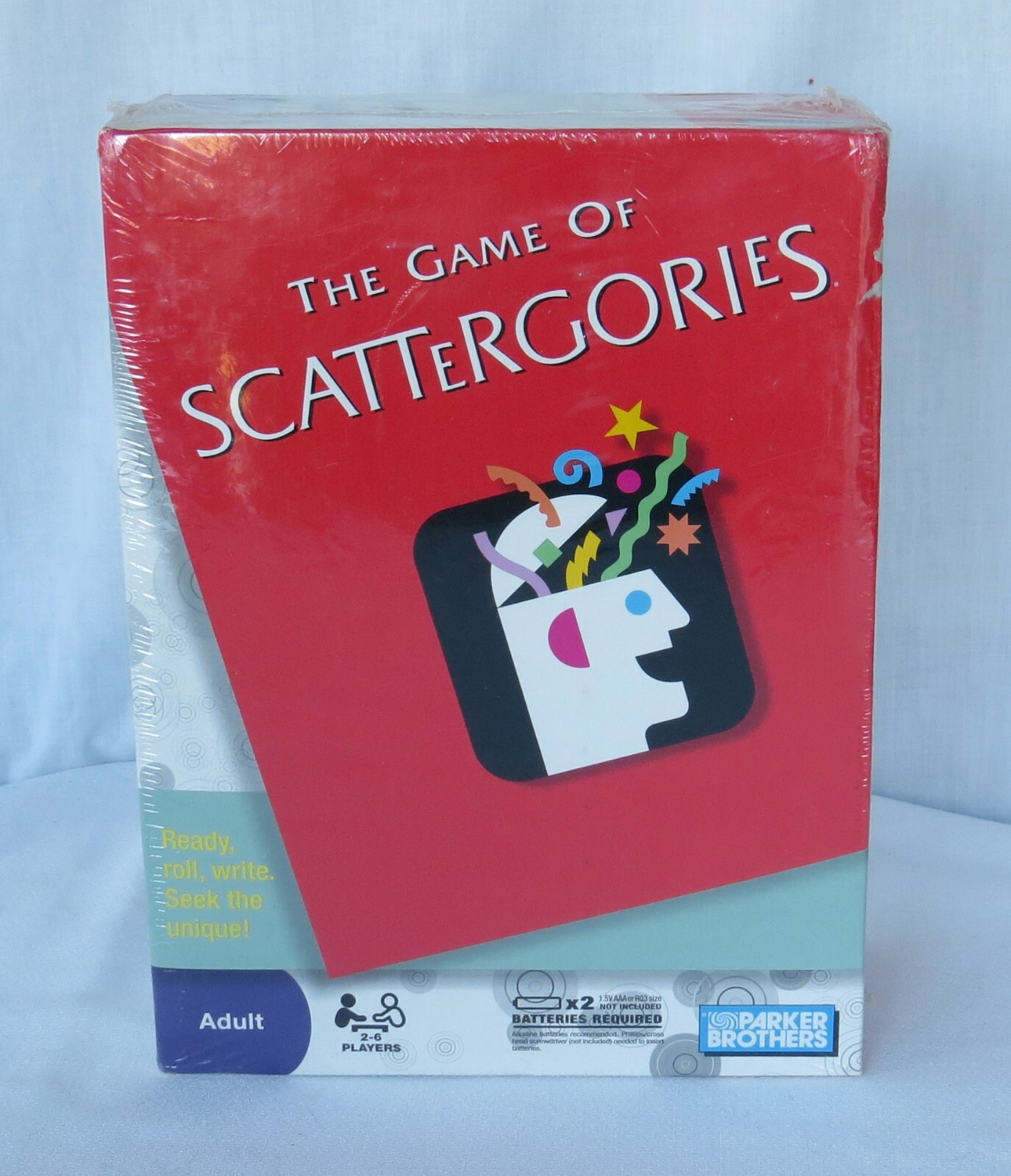 “SCATTERGORIES” Board Game 2009 by Parker Brothers-Still Factory Sealed New!