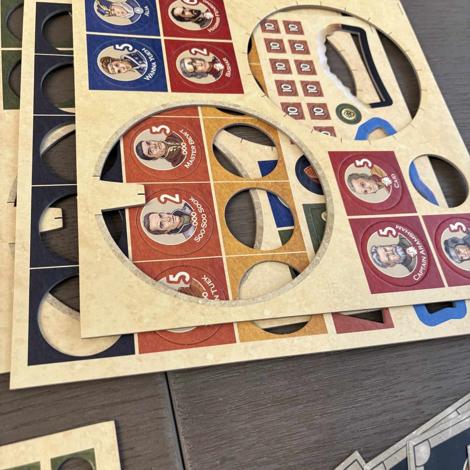 Dune Board Game by Jack Kittredge 2019 Untested As Is – Unsure If Complete