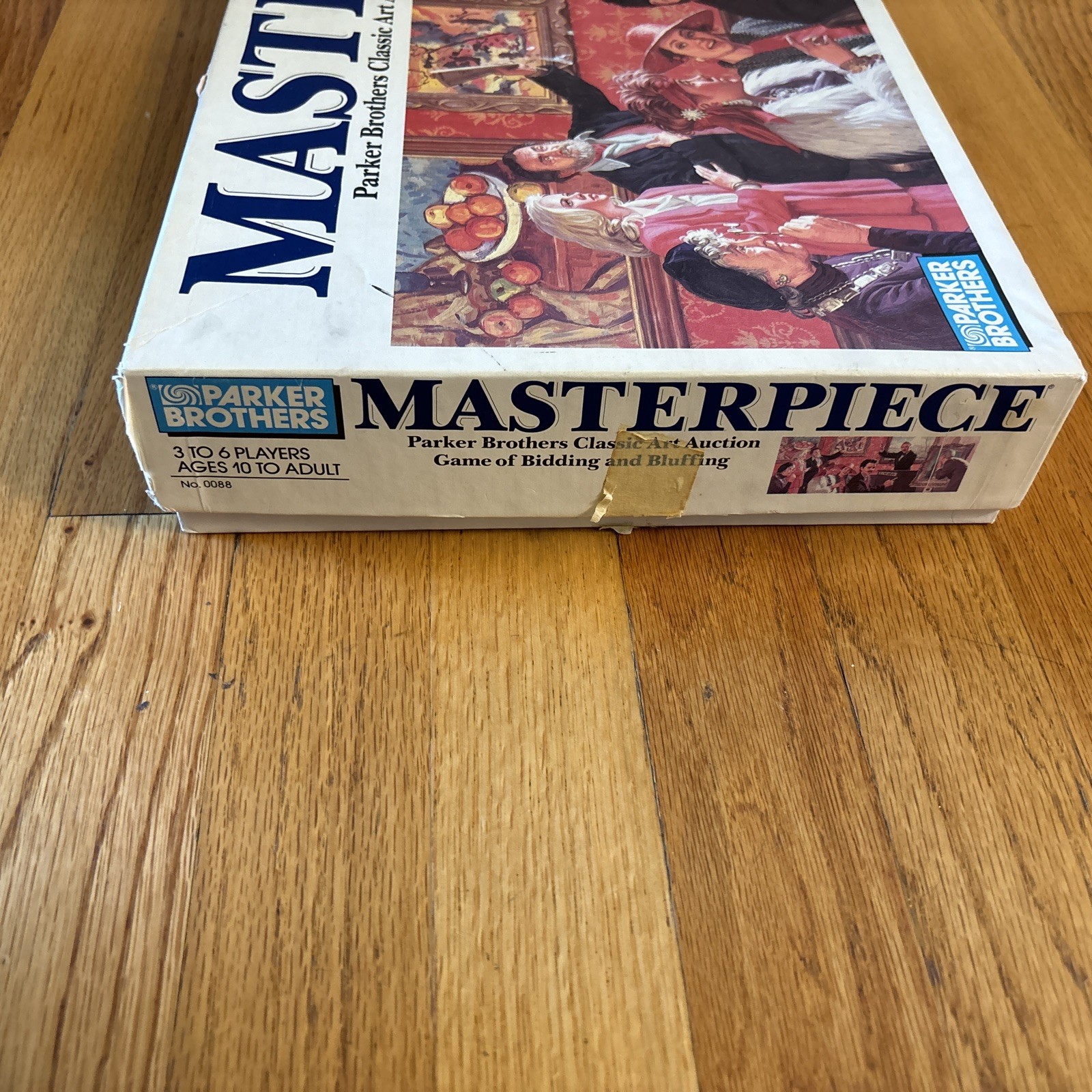 Masterpiece 1987 Parker Brothers Art Auction Board Game Complete