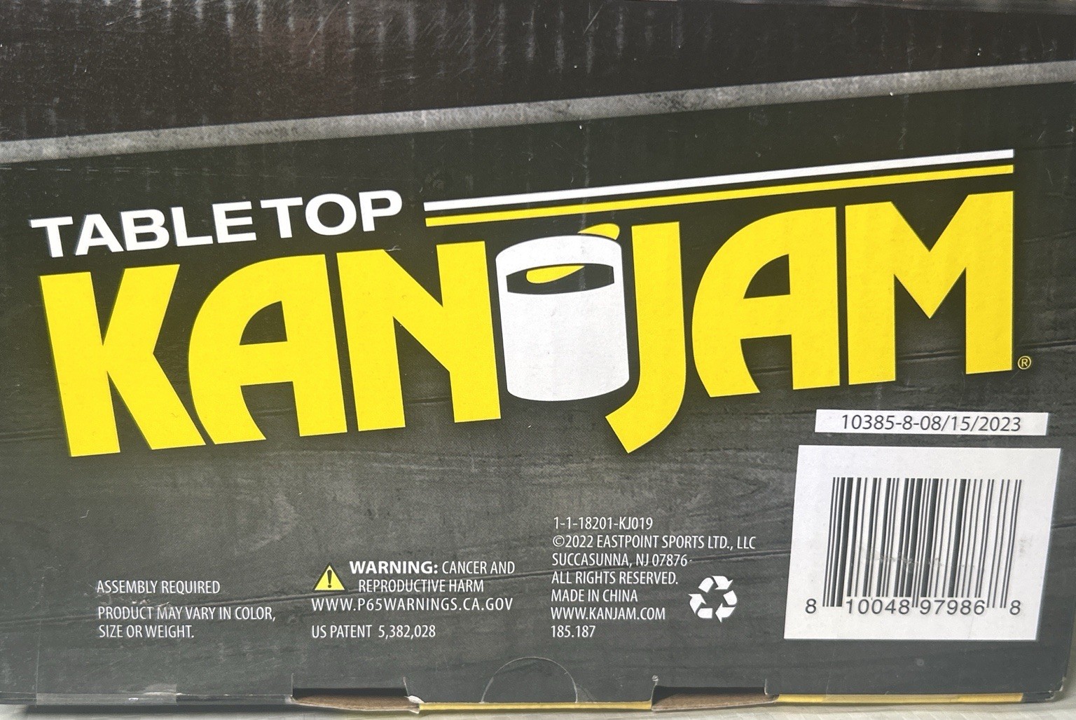 Tabletop Kan Jam Complete Game Set Indoor Desktop Version