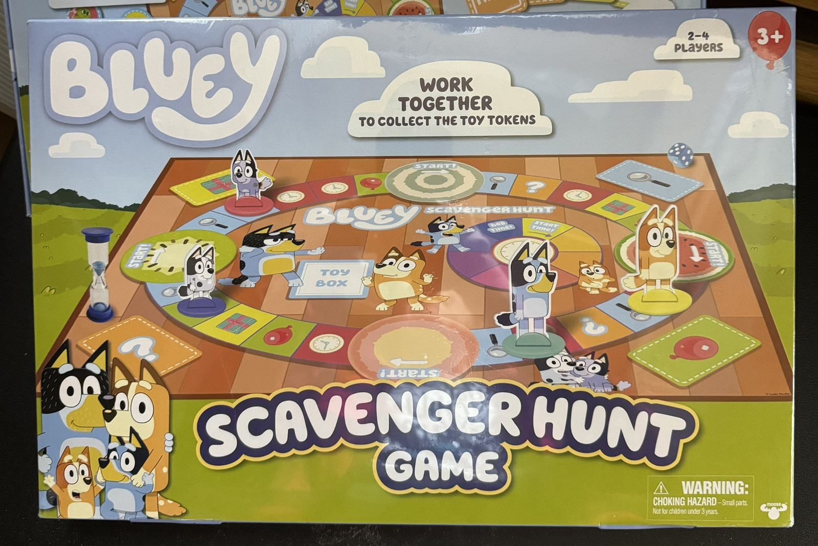 Bluey Scavenger Hunt Board Game Ages 3+ – NEW / SEALED