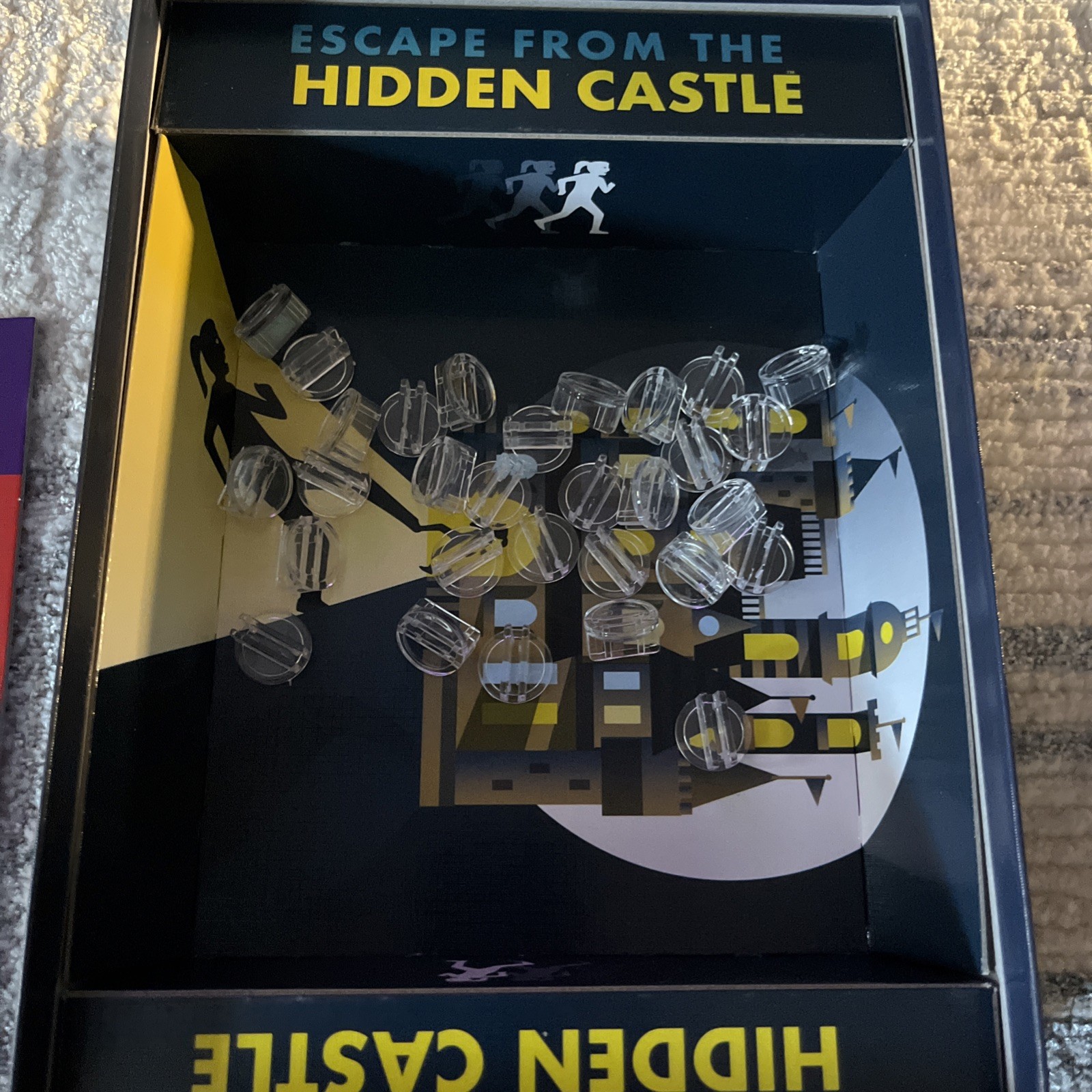 ESCAPE from the HIDDEN CASTLE Board Game 100% COMPLETE 2018 AWARD NOMINEE NEW