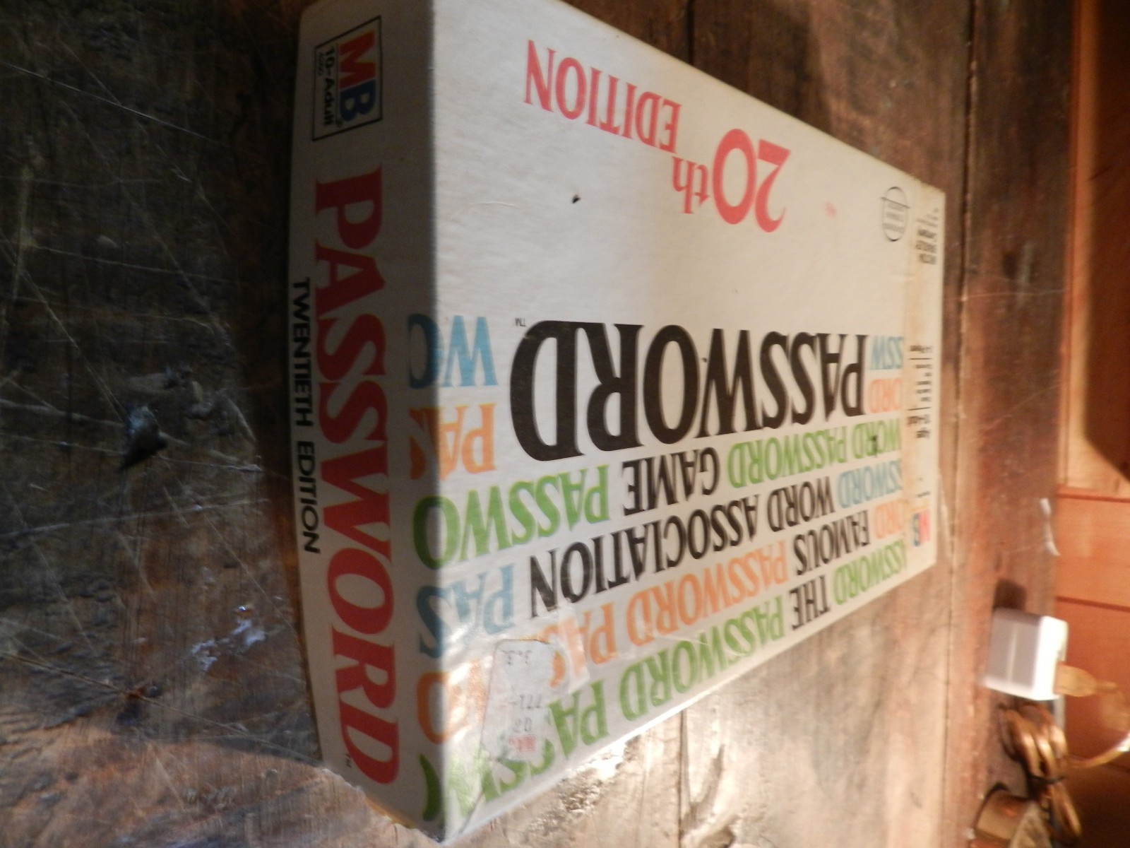 PASSWORD 20th EDITION MB GAME