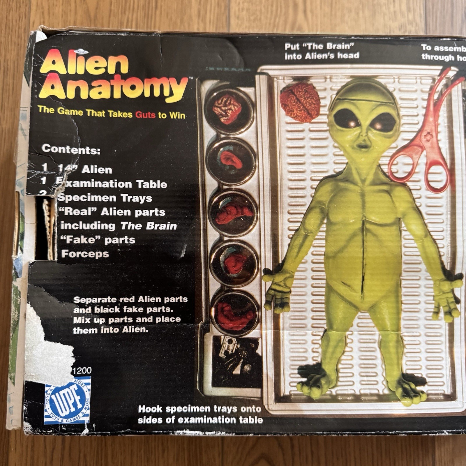 1997 Alien Anatomy Autopsy Board Game R Marino Complete In Box Vintage UFO Rare