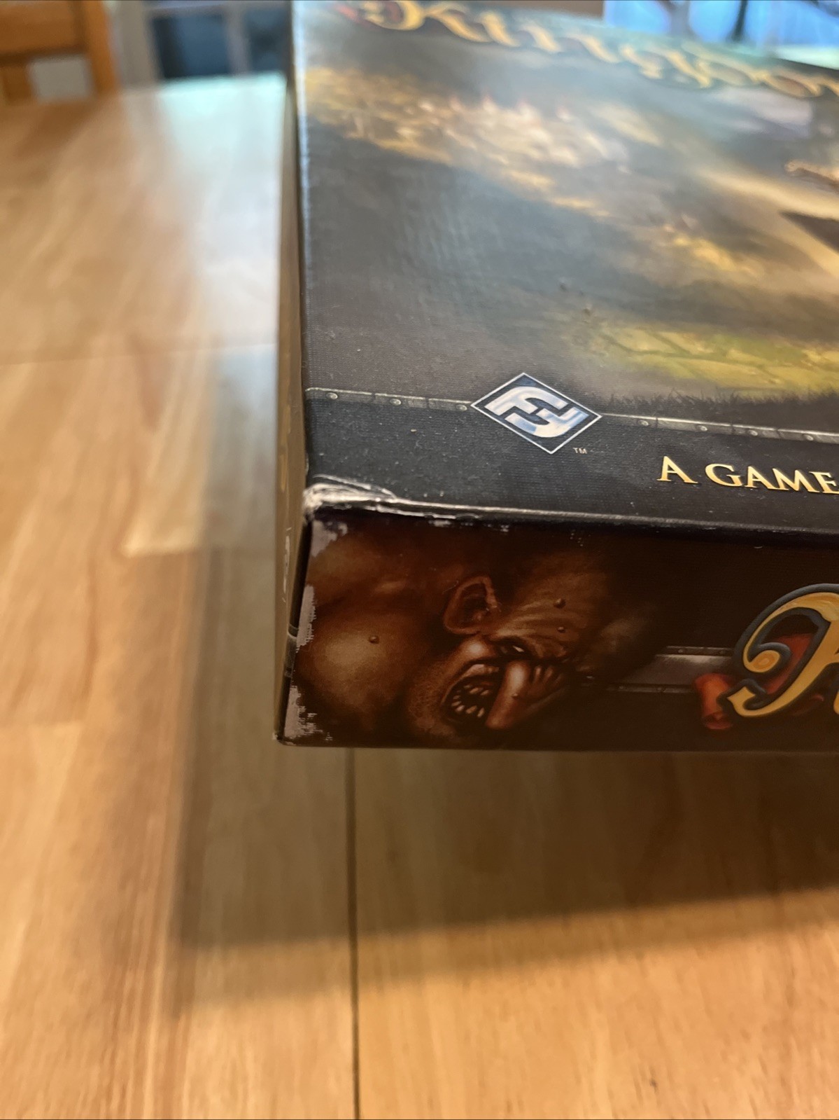 Reiner Knizia Kingdoms BoardGame FantasyFlight 2011 UnplayedUnpunched Box Scuffs