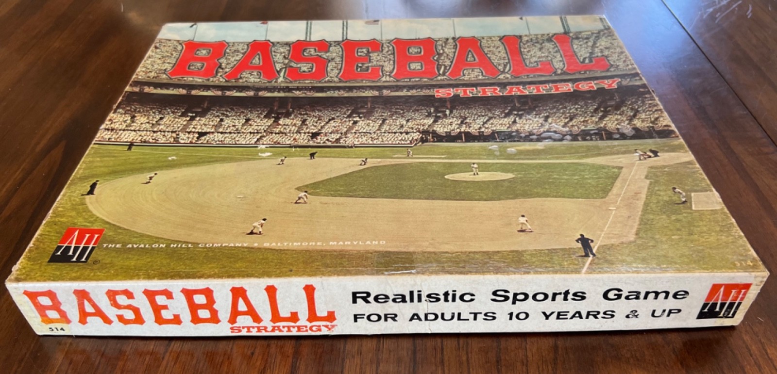 Vintage ’62 Avalon Hill Sports Games Baseball Strategy 1st Edition, Complete