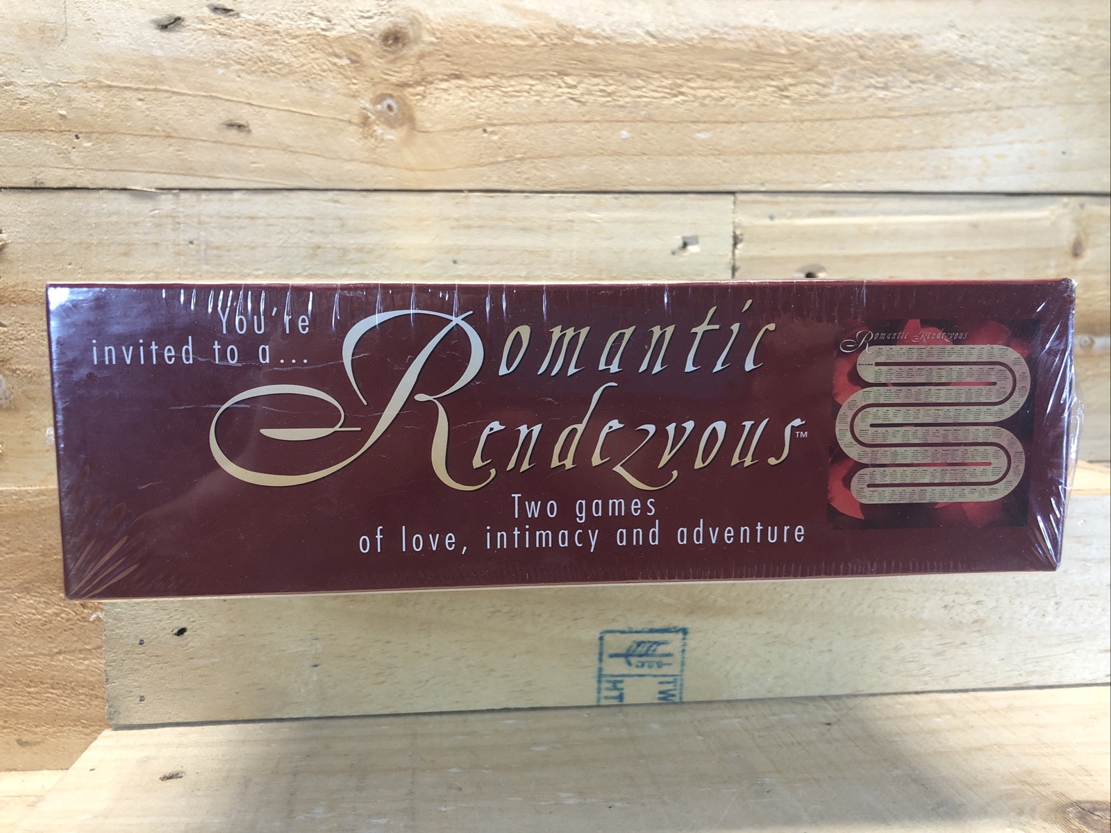 Romantic Rendezvous Board Game, two games of love, intimacy and adventure