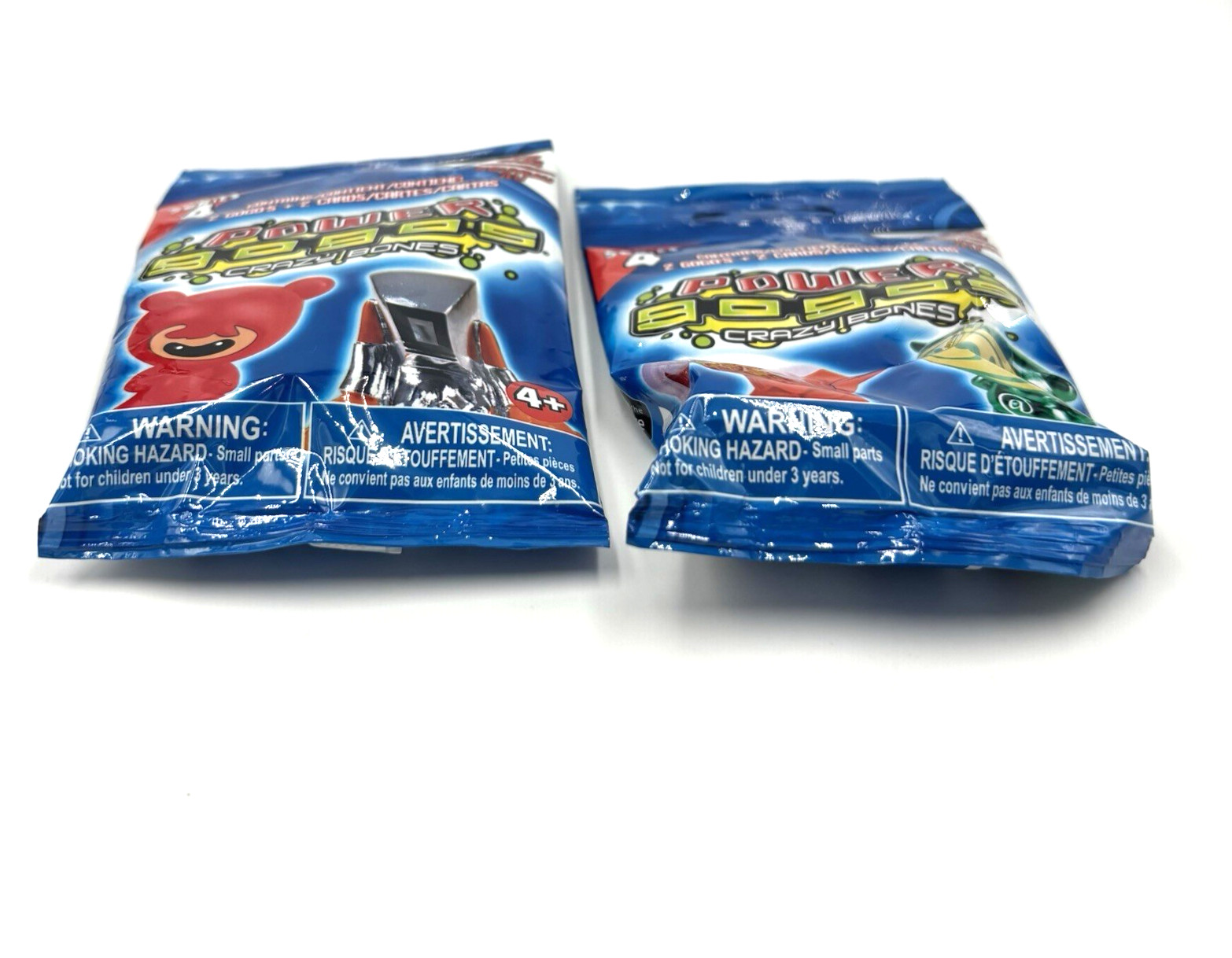 2 Sealed Series 4 Power Packs of Gogos Crazy Bones