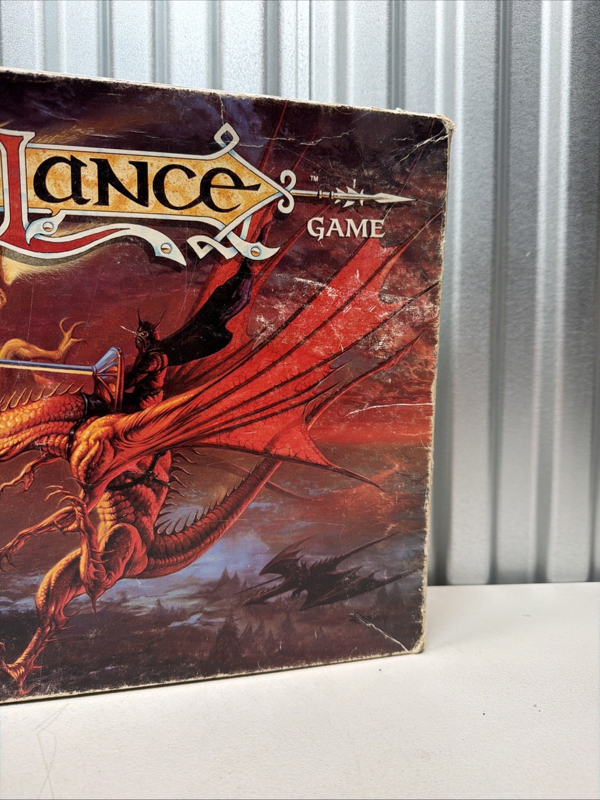 Dragonlance Board Game TSR Vintage Dungeons & Dragons 1988 – Incomplete