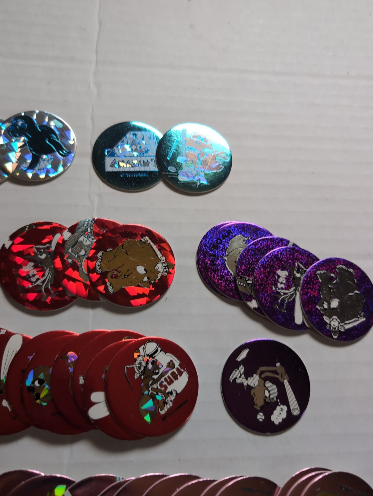 1993 Pog Pogs Lot Of 100 TTCI Hawaii