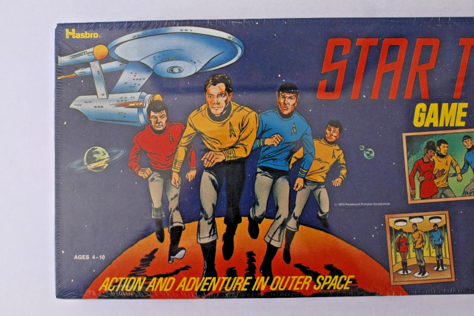 STAR TREK 1974 VINTAGE BOARD GAME HASBRO NEW FACTORY SEALED 50+ YEARS OLD