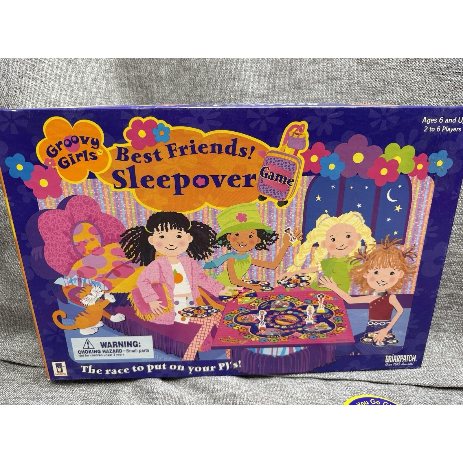 Vintage 2002 Groovy Girls Best Friends Sleepover Board Game Kids Toys