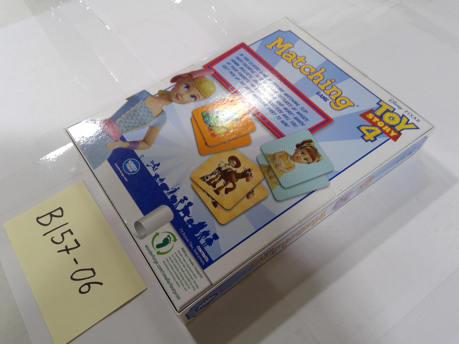 Wonder Forge Disney Pixar Toy Story 4 Matching Game 1+ Players 3+ New Sealed