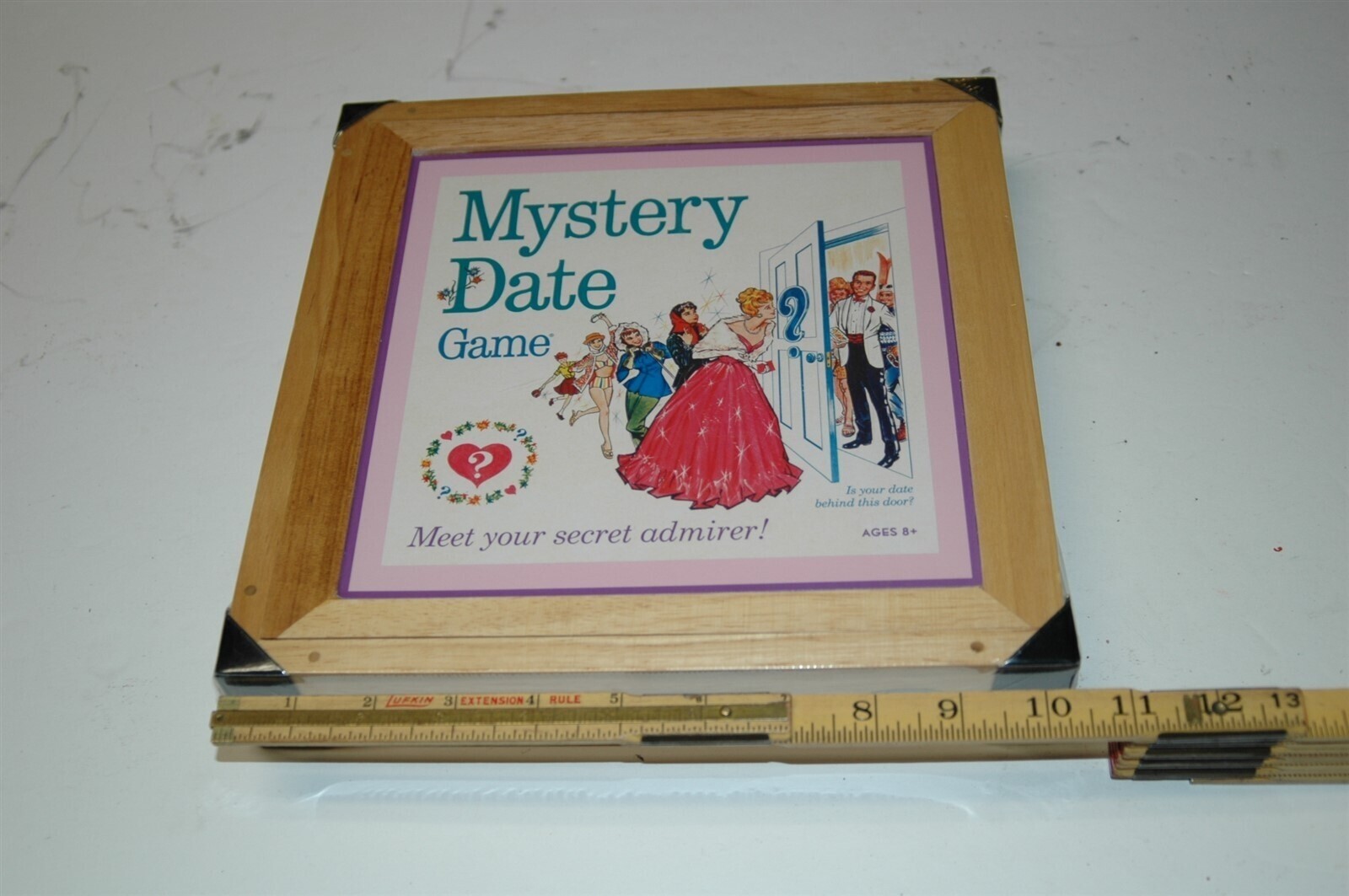 2016 MYSTERY DATE GAME PARKER BROS HASBRO NOSTALGIA SERIES WOODEN BOX SET SEALED