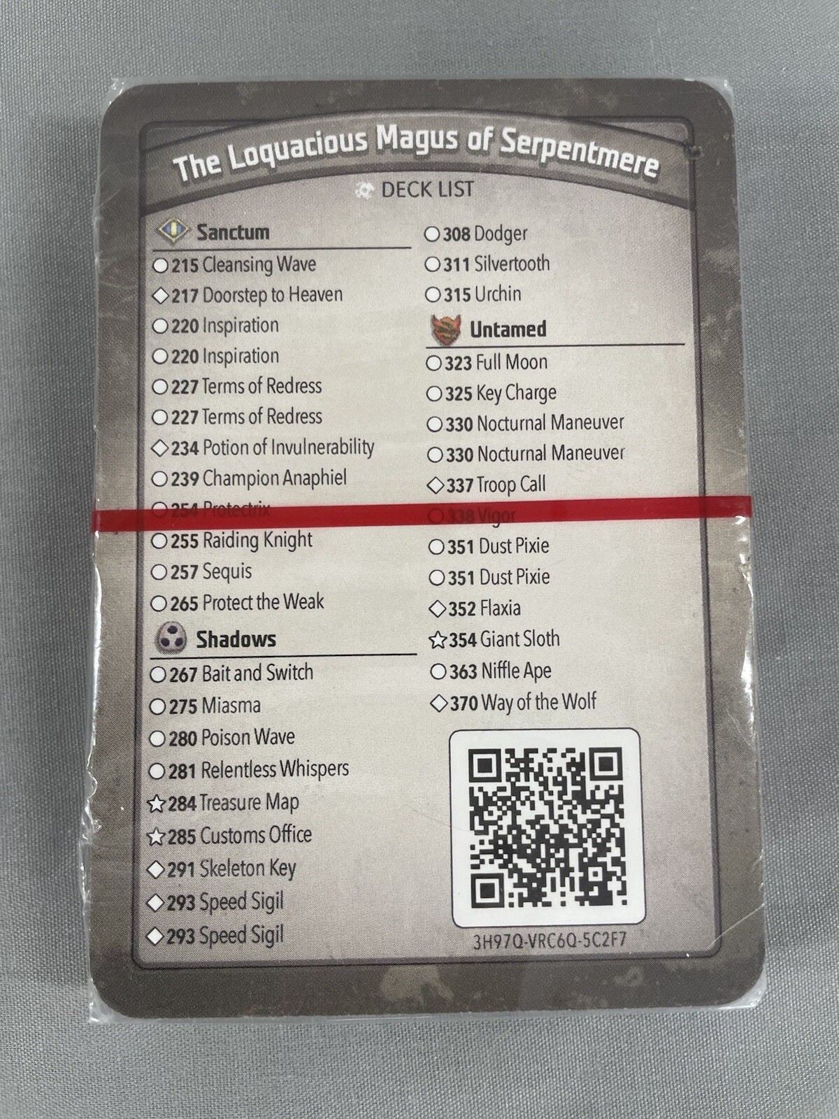 Fantasy Flight KEY FORGE Factory Sealed Decks Augustina Serpentmere Volcomle HTF
