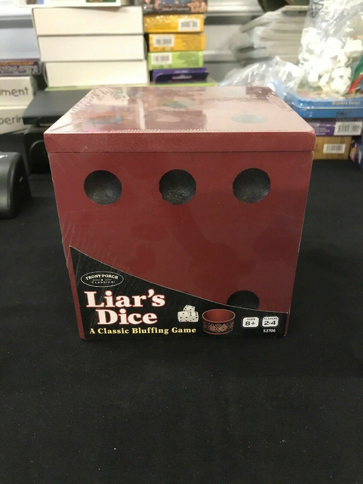 Front Porch Classics LIAR’S DICE A Classic Bluffing Game BRAND NEW H7