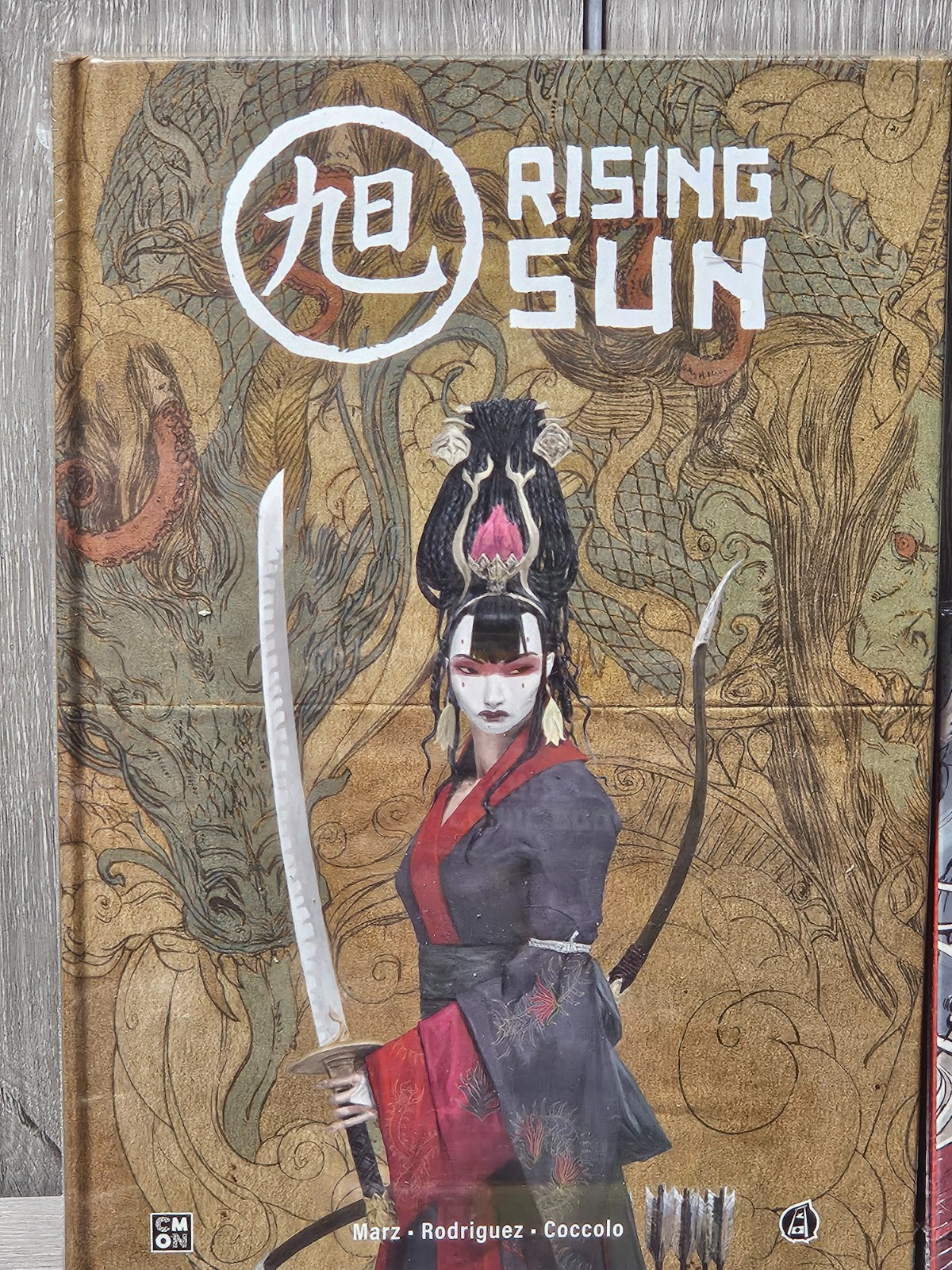 Rising Sun Comic Book Bonus Extras & Comic Kickstarter Exclusive CMON Rare NEW!