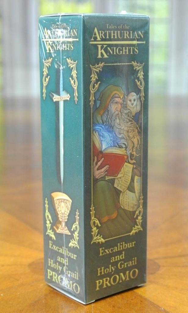 Tales of the Arthurian Knights Board Game Excalibur & Holy Grail Preorder Promo