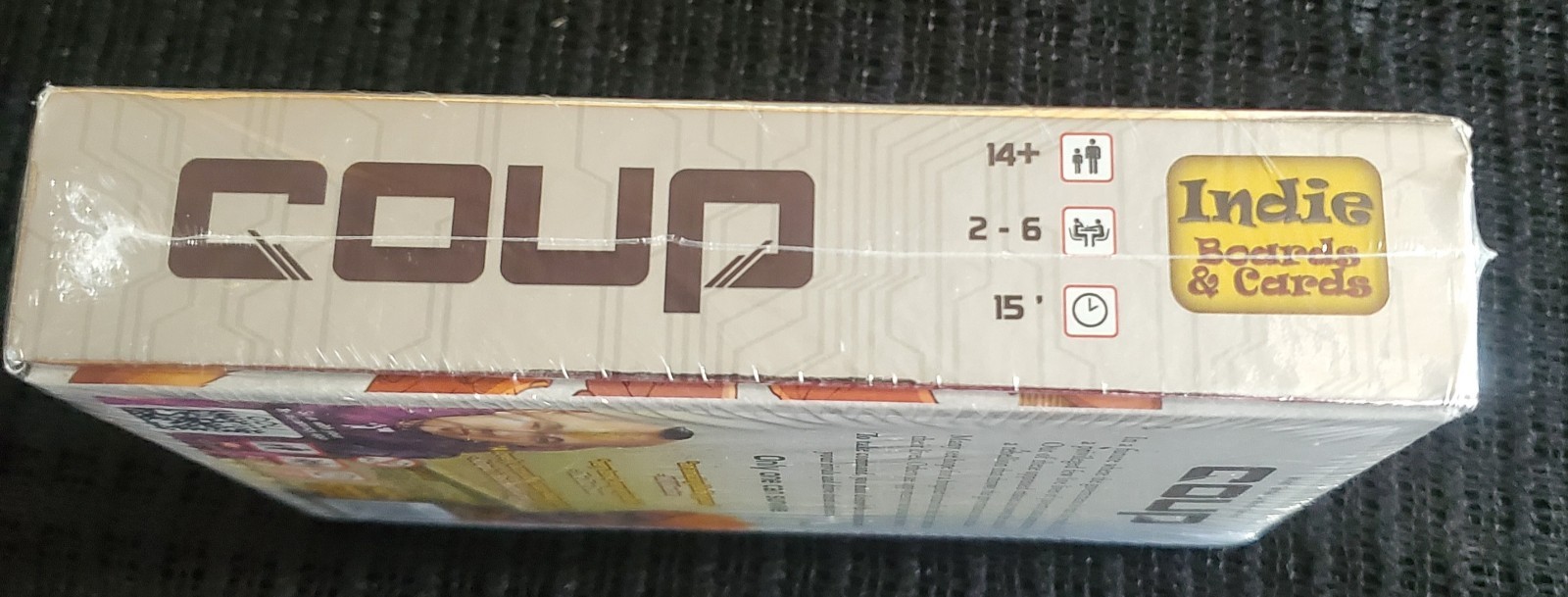 Coup: The Dystopian Universe Card Game Indie Boards and Cards by La Mame Games.