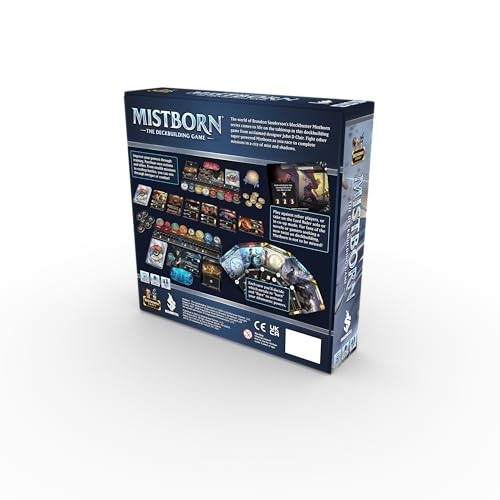 Mistborn Deckbuilding Game Thrilling Strategy For 1 To 4 Players By Brandon S…