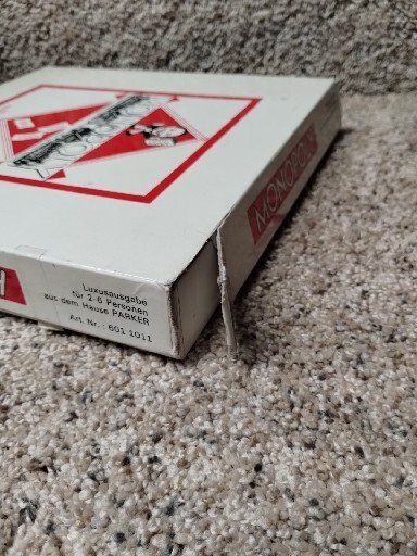 Board game – Monopoly luxury edition (1975 / DM version)