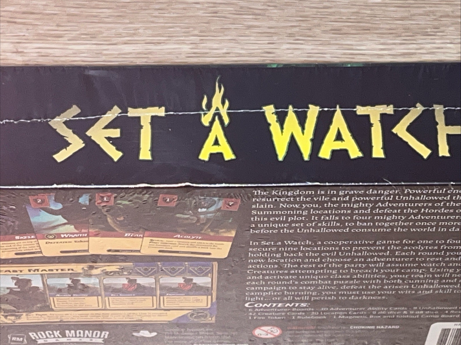 Set A Watch Board Game (Rock Manor Games, 2019) Brand NEW SEALED Todd Walsh