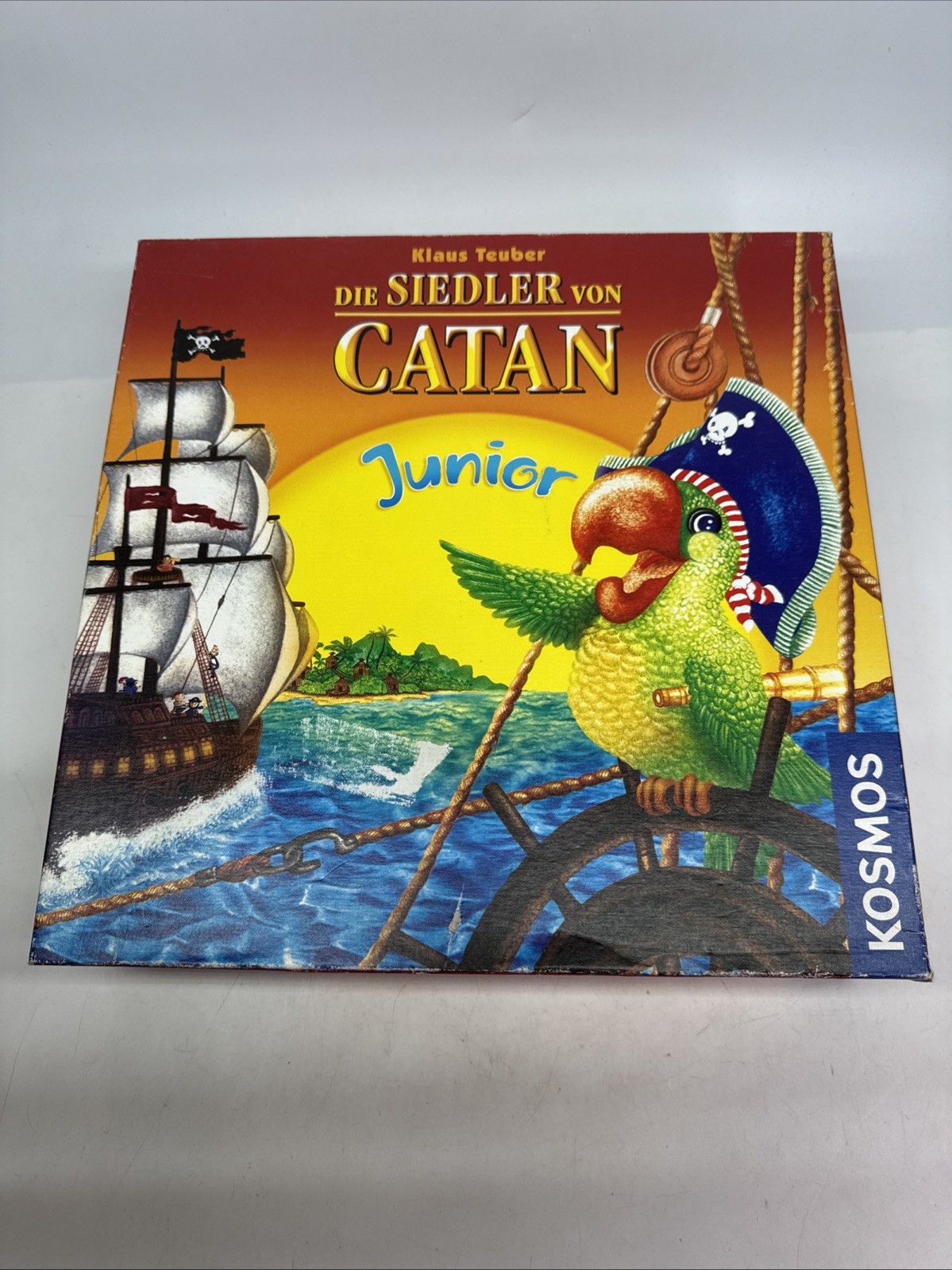 Brettspiel,Kinder,Die Siedler Von Catan Junior,gebraucht,Vintage,Komplett,Kosmos